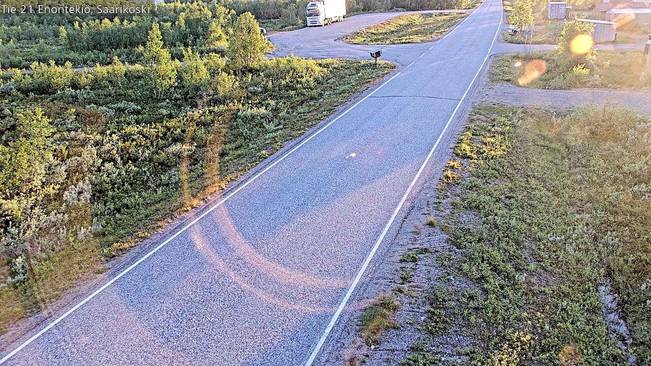 Kelikamerat Kuva Tie 21 Enontekiö, Saarikoski, Enontekiö, Lappi
