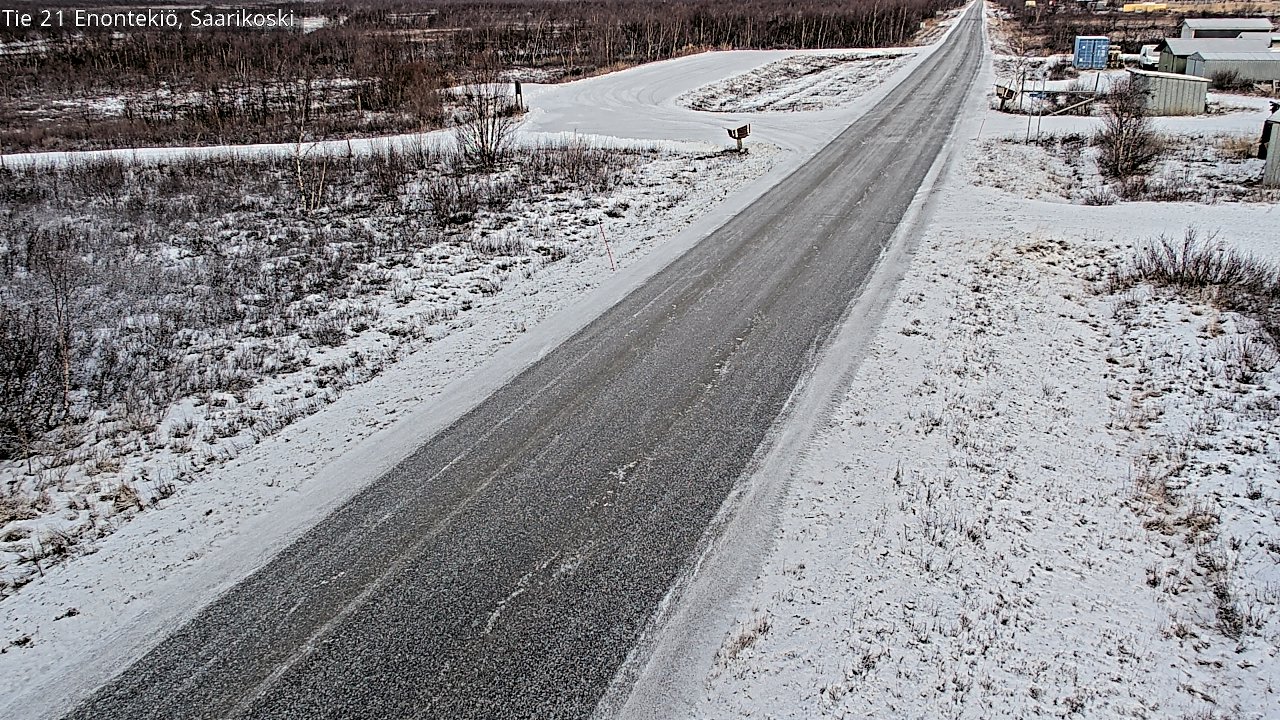 Kelikamerat Kuva Tie 21 Enontekiö, Saarikoski, Enontekiö, Lappi