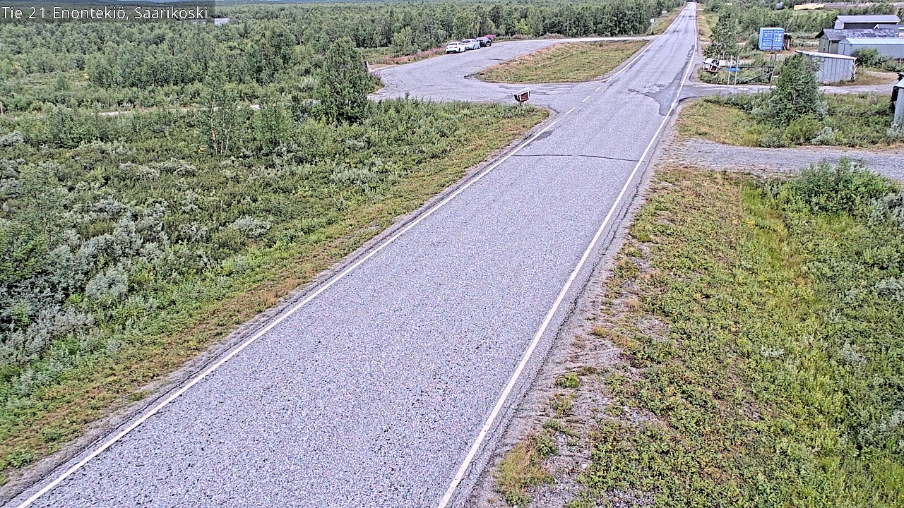 Kelikamerat Kuva Tie 21 Enontekiö, Saarikoski, Enontekiö, Lappi