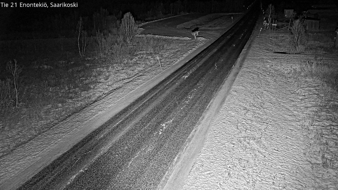 Kelikamerat Kuva Tie 21 Enontekiö, Saarikoski, Enontekiö, Lappi