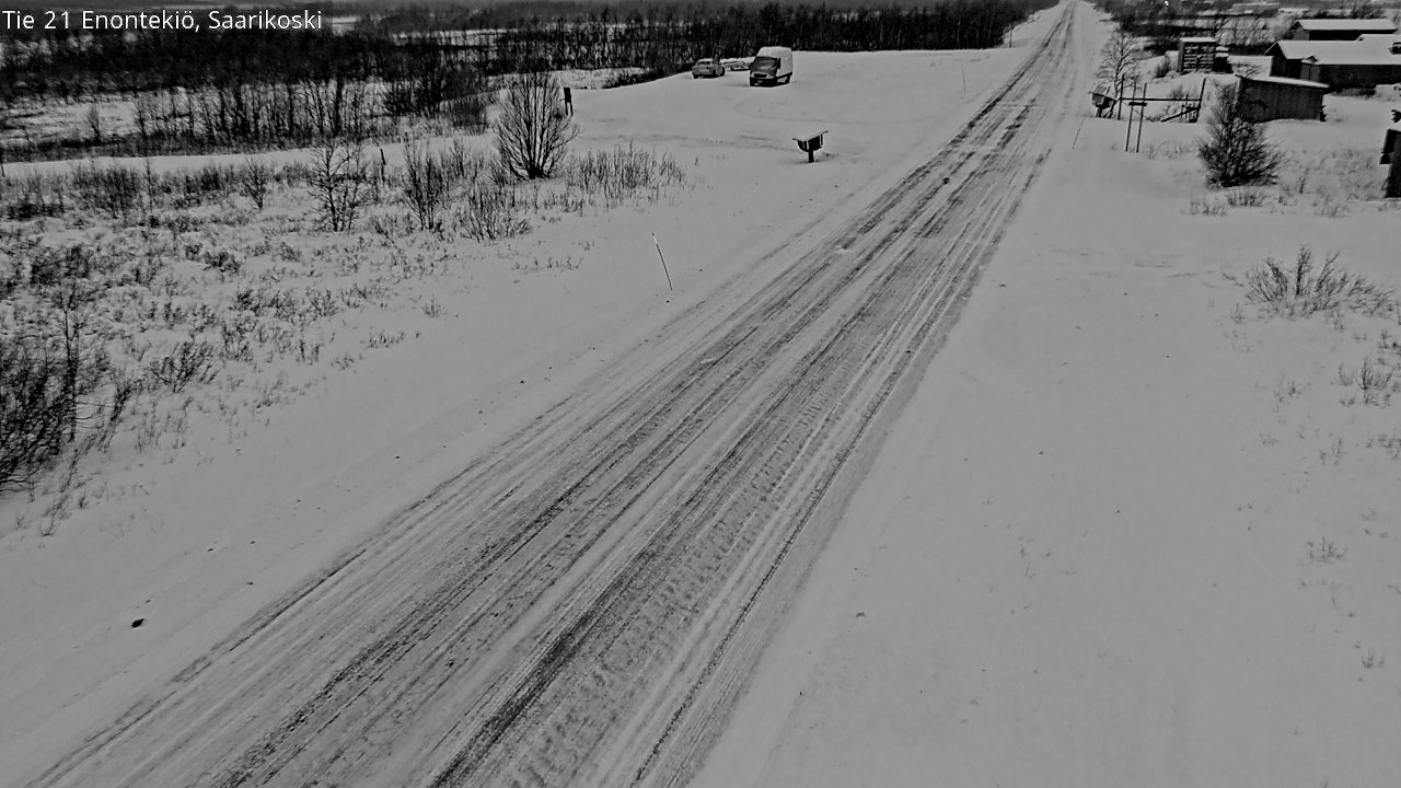 Kelikamerat Kuva Tie 21 Enontekiö, Saarikoski, Enontekiö, Lappi