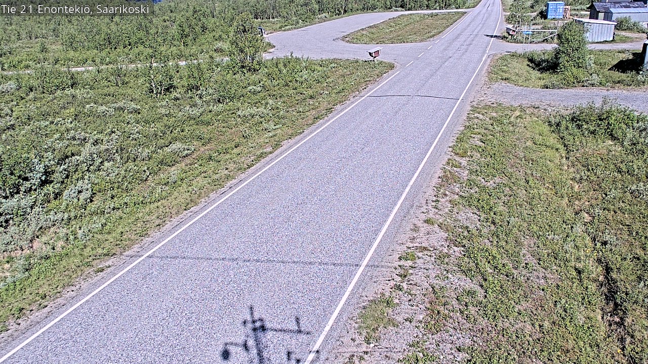 Kelikamerat Kuva Tie 21 Enontekiö, Saarikoski, Enontekiö, Lappi