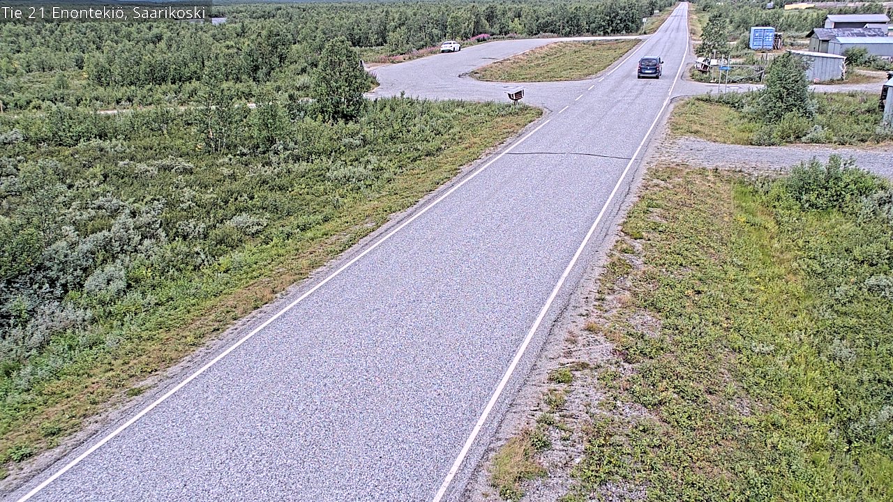 Kelikamerat Kuva Tie 21 Enontekiö, Saarikoski, Enontekiö, Lappi