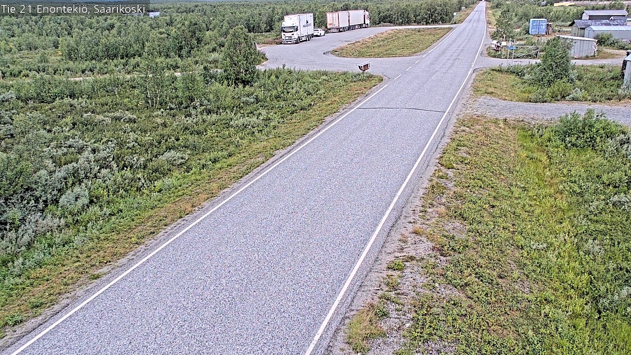 Kelikamerat Kuva Tie 21 Enontekiö, Saarikoski, Enontekiö, Lappi