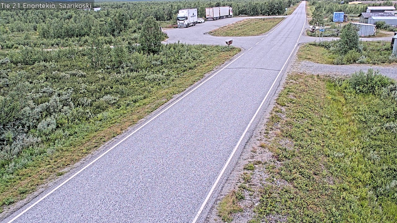 Kelikamerat Kuva Tie 21 Enontekiö, Saarikoski, Enontekiö, Lappi