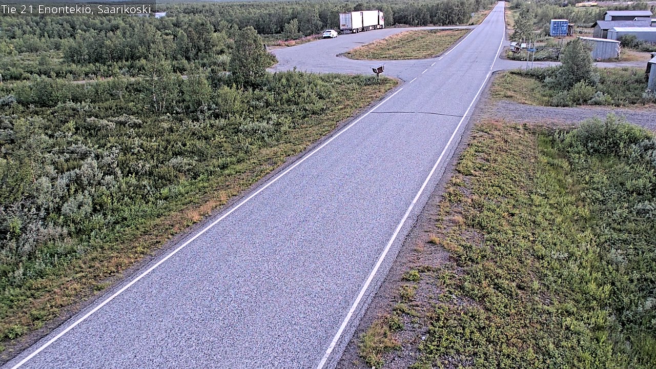 Kelikamerat Kuva Tie 21 Enontekiö, Saarikoski, Enontekiö, Lappi