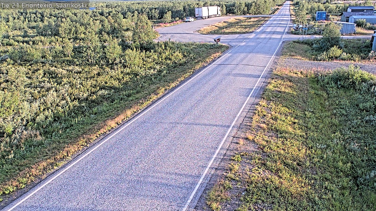Kelikamerat Kuva Tie 21 Enontekiö, Saarikoski, Enontekiö, Lappi