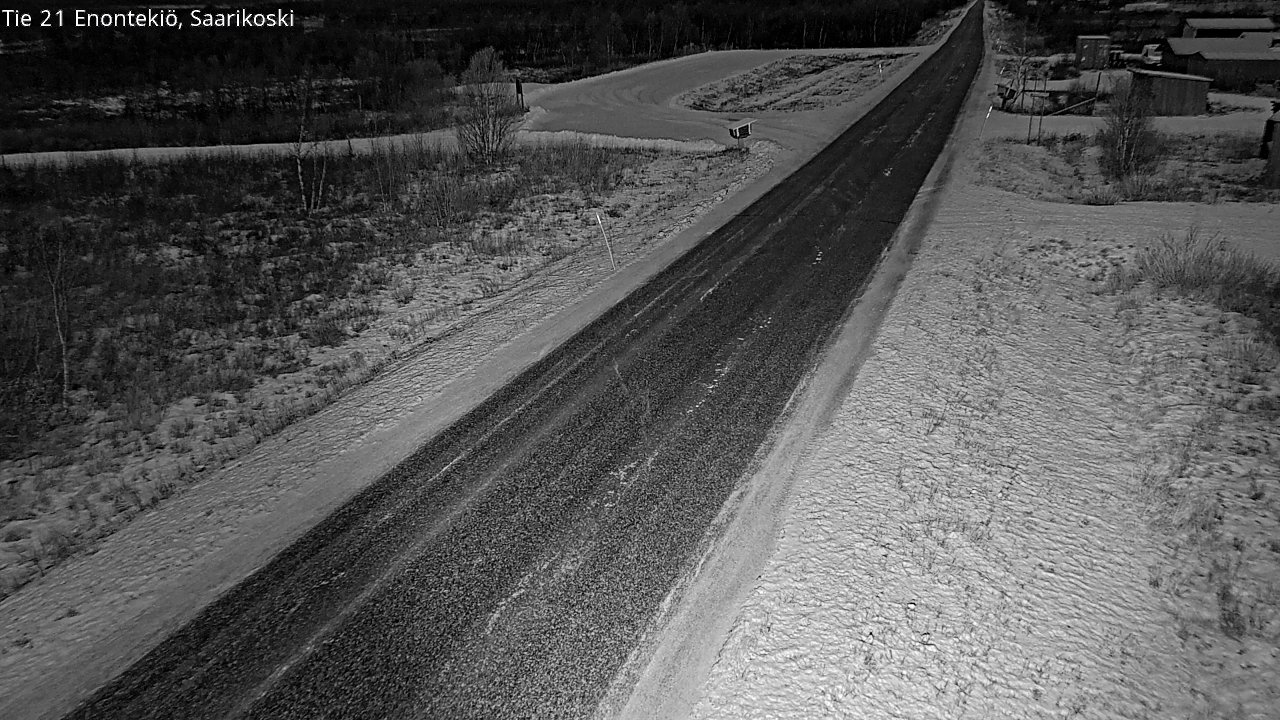 Kelikamerat Kuva Tie 21 Enontekiö, Saarikoski, Enontekiö, Lappi