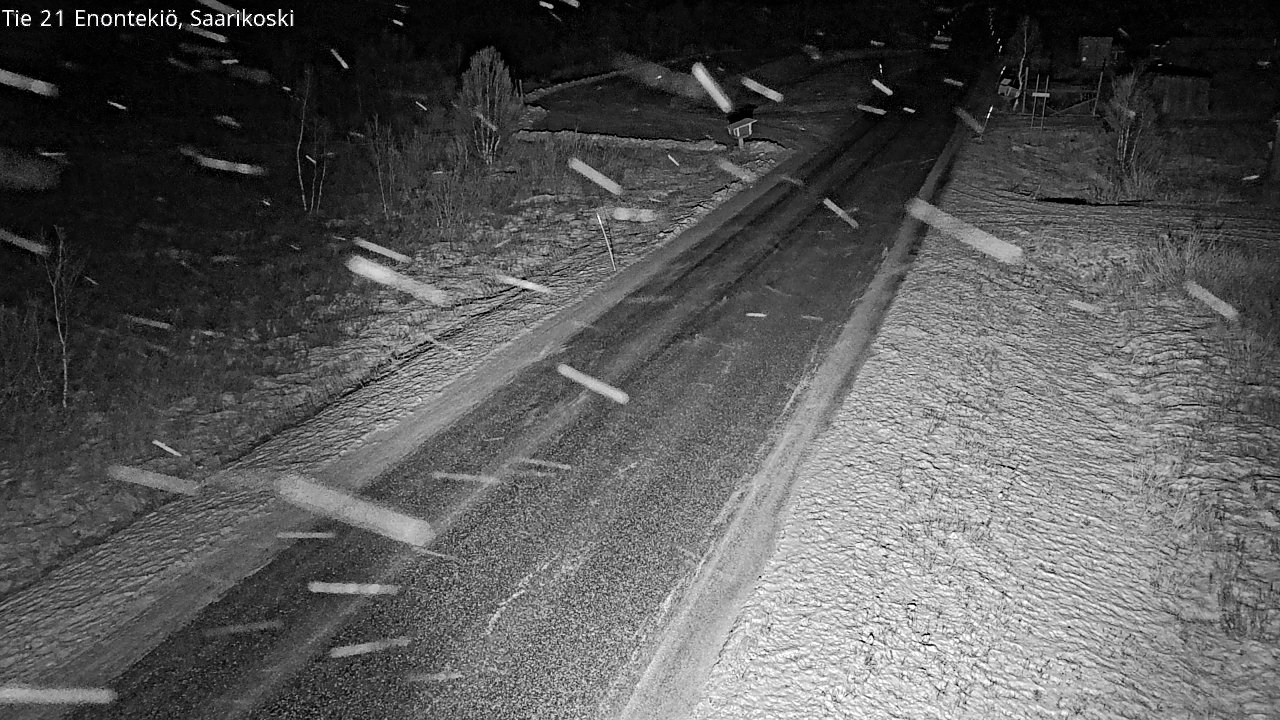 Kelikamerat Kuva Tie 21 Enontekiö, Saarikoski, Enontekiö, Lappi