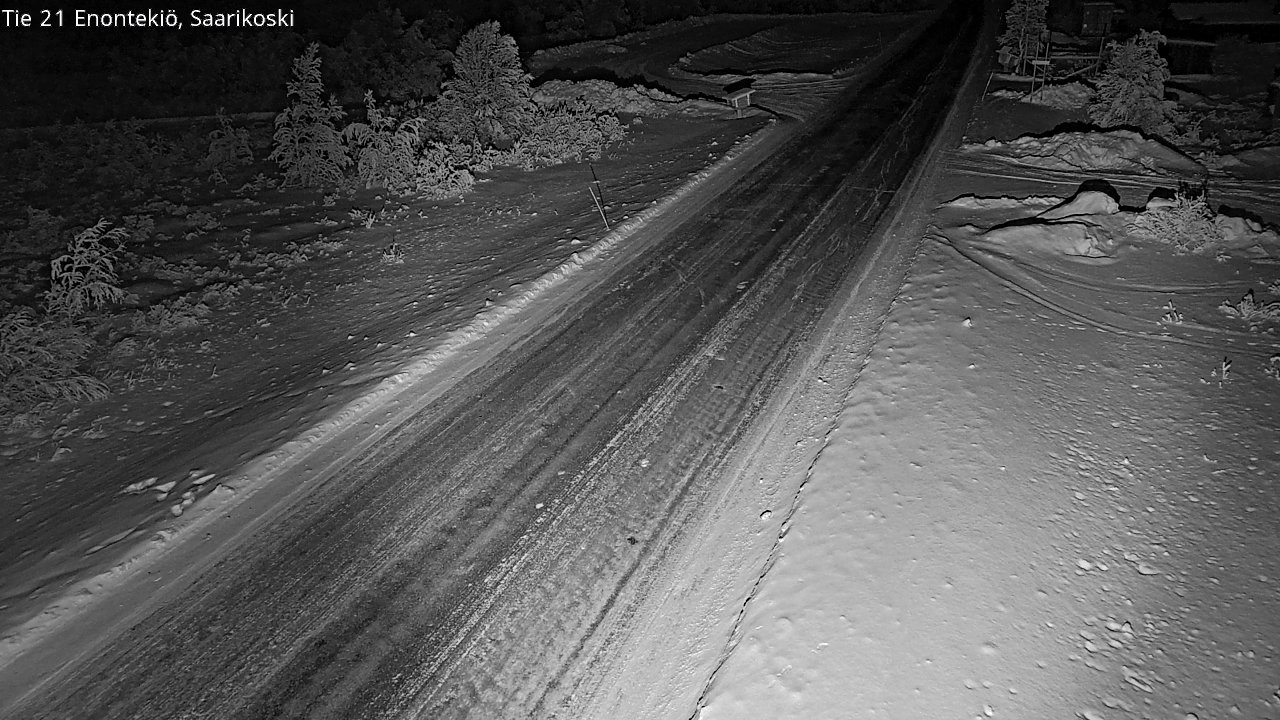 Kelikamerat Kuva Tie 21 Enontekiö, Saarikoski, Enontekiö, Lappi