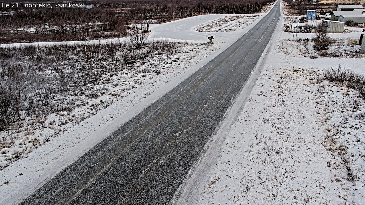 Kelikamerat Kuva Tie 21 Enontekiö, Saarikoski, Enontekiö, Lappi