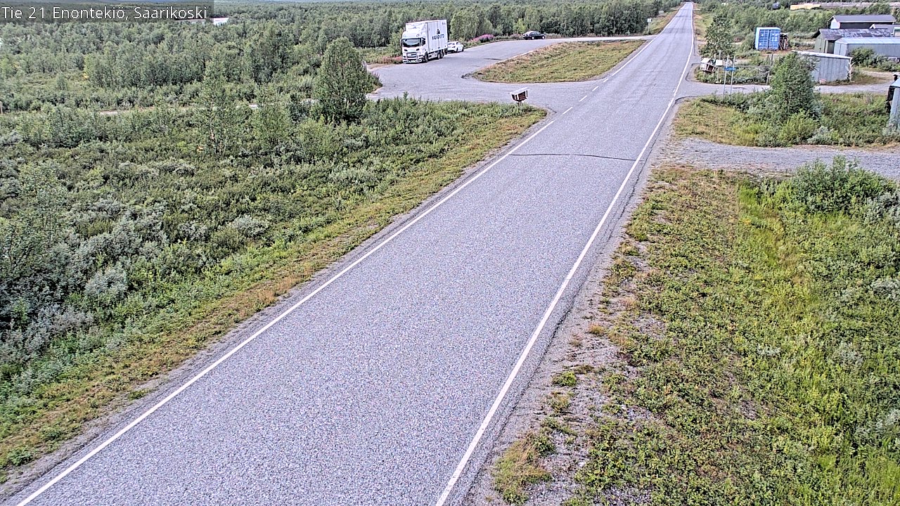 Kelikamerat Kuva Tie 21 Enontekiö, Saarikoski, Enontekiö, Lappi