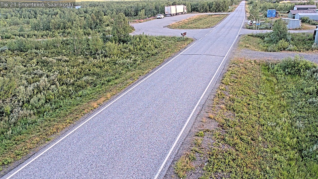 Kelikamerat Kuva Tie 21 Enontekiö, Saarikoski, Enontekiö, Lappi