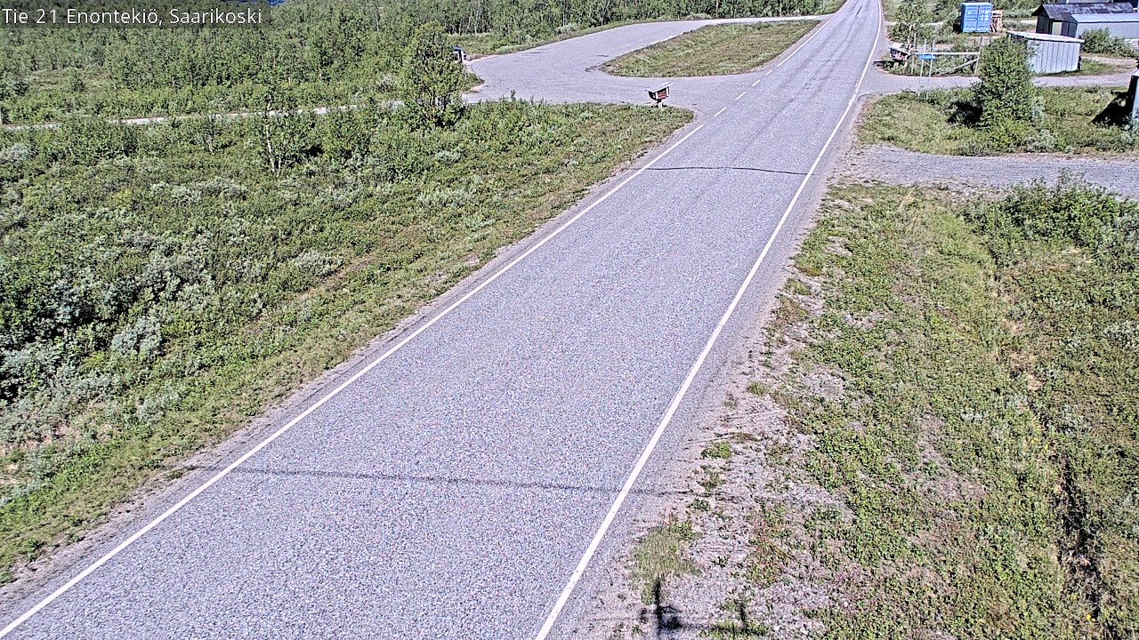 Kelikamerat Kuva Tie 21 Enontekiö, Saarikoski, Enontekiö, Lappi
