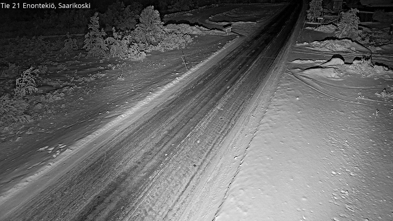 Kelikamerat Kuva Tie 21 Enontekiö, Saarikoski, Enontekiö, Lappi