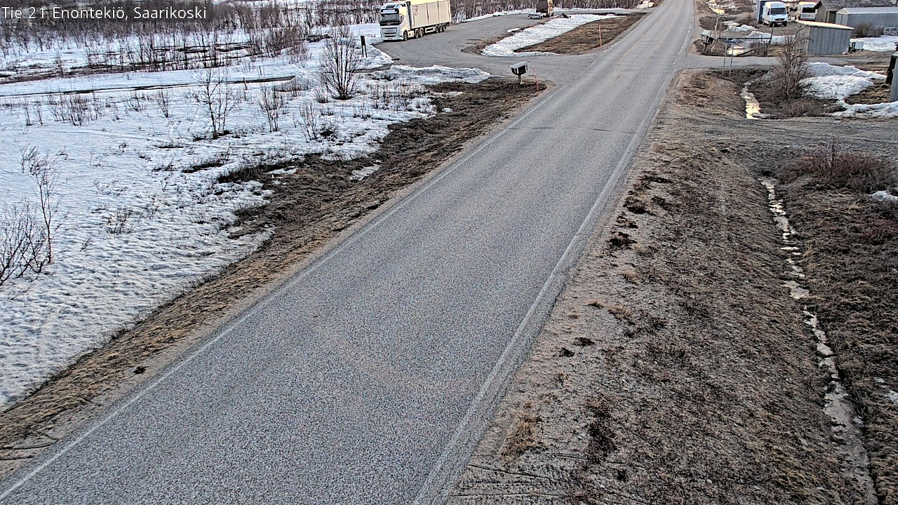 Kelikamerat Kuva Tie 21 Enontekiö, Saarikoski, Enontekiö, Lappi