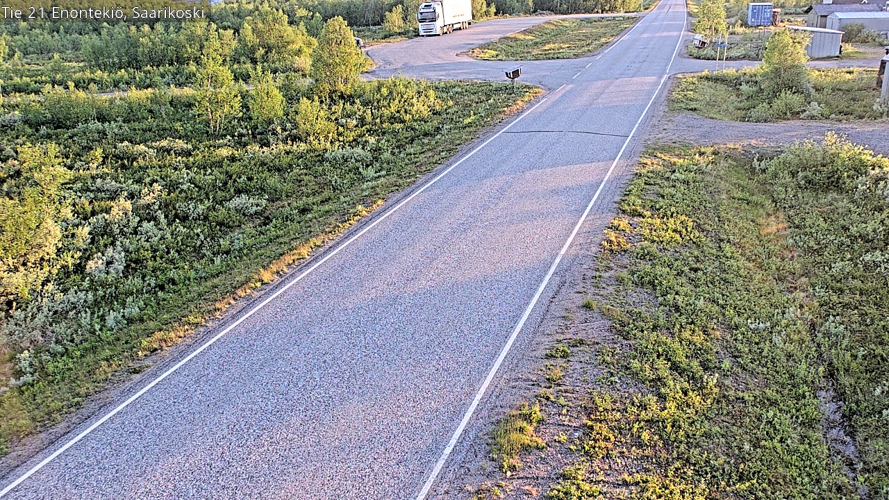 Kelikamerat Kuva Tie 21 Enontekiö, Saarikoski, Enontekiö, Lappi
