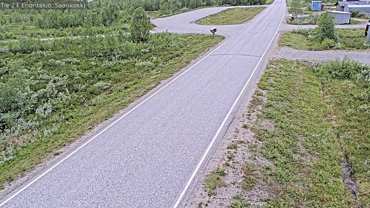 Kelikamerat Kuva Tie 21 Enontekiö, Saarikoski, Enontekiö, Lappi