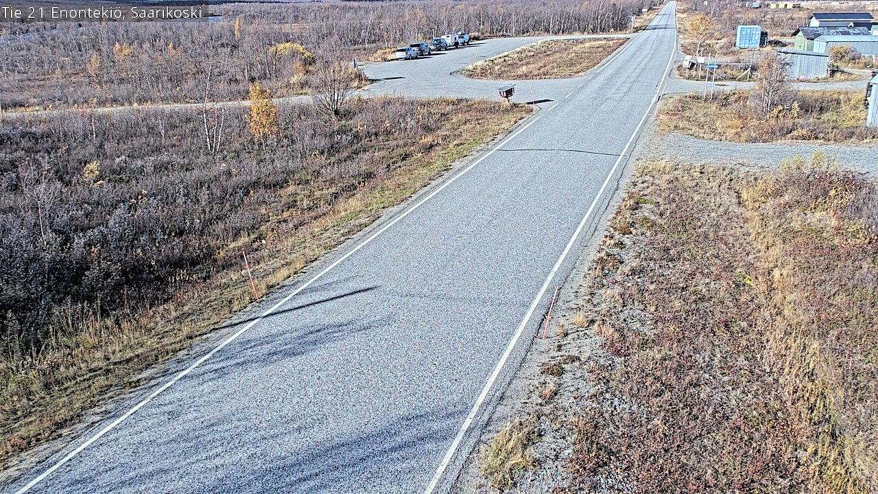Kelikamerat Kuva Tie 21 Enontekiö, Saarikoski, Enontekiö, Lappi