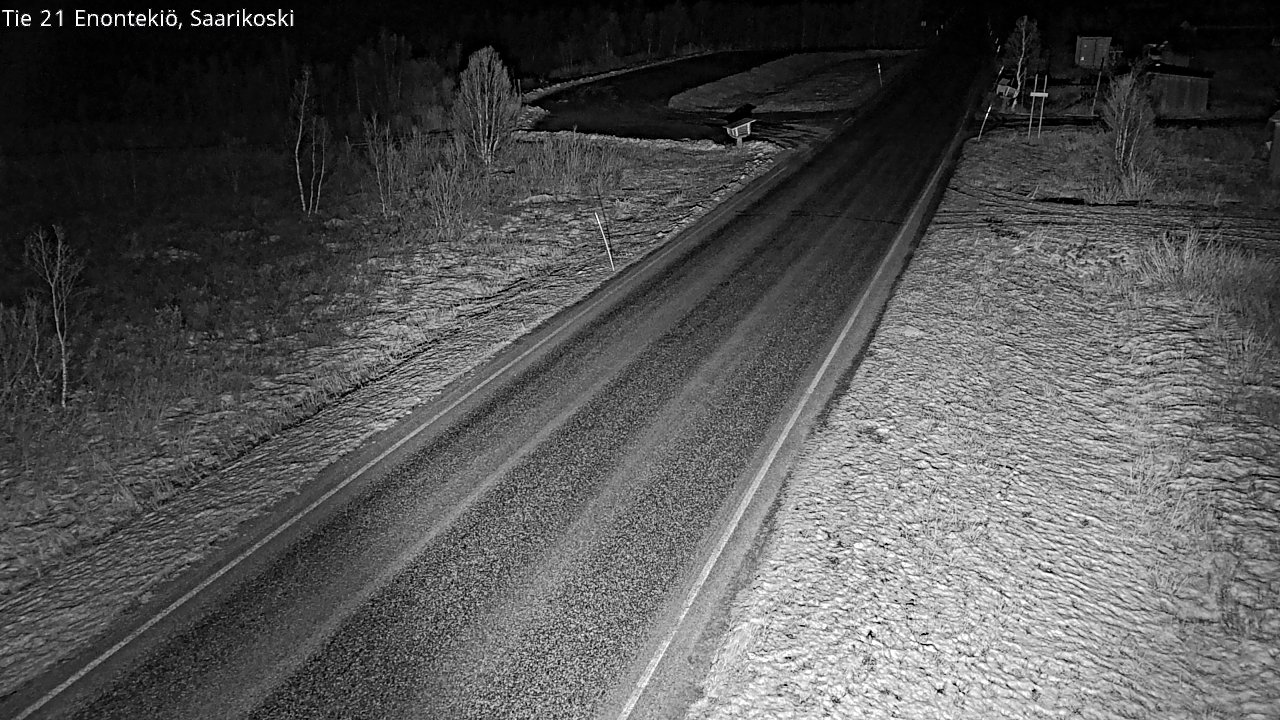 Kelikamerat Kuva Tie 21 Enontekiö, Saarikoski, Enontekiö, Lappi