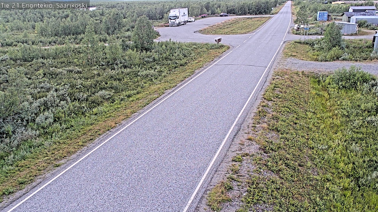 Kelikamerat Kuva Tie 21 Enontekiö, Saarikoski, Enontekiö, Lappi