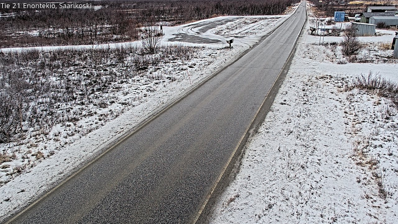 Kelikamerat Kuva Tie 21 Enontekiö, Saarikoski, Enontekiö, Lappi