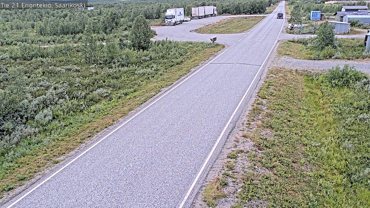 Kelikamerat Kuva Tie 21 Enontekiö, Saarikoski, Enontekiö, Lappi