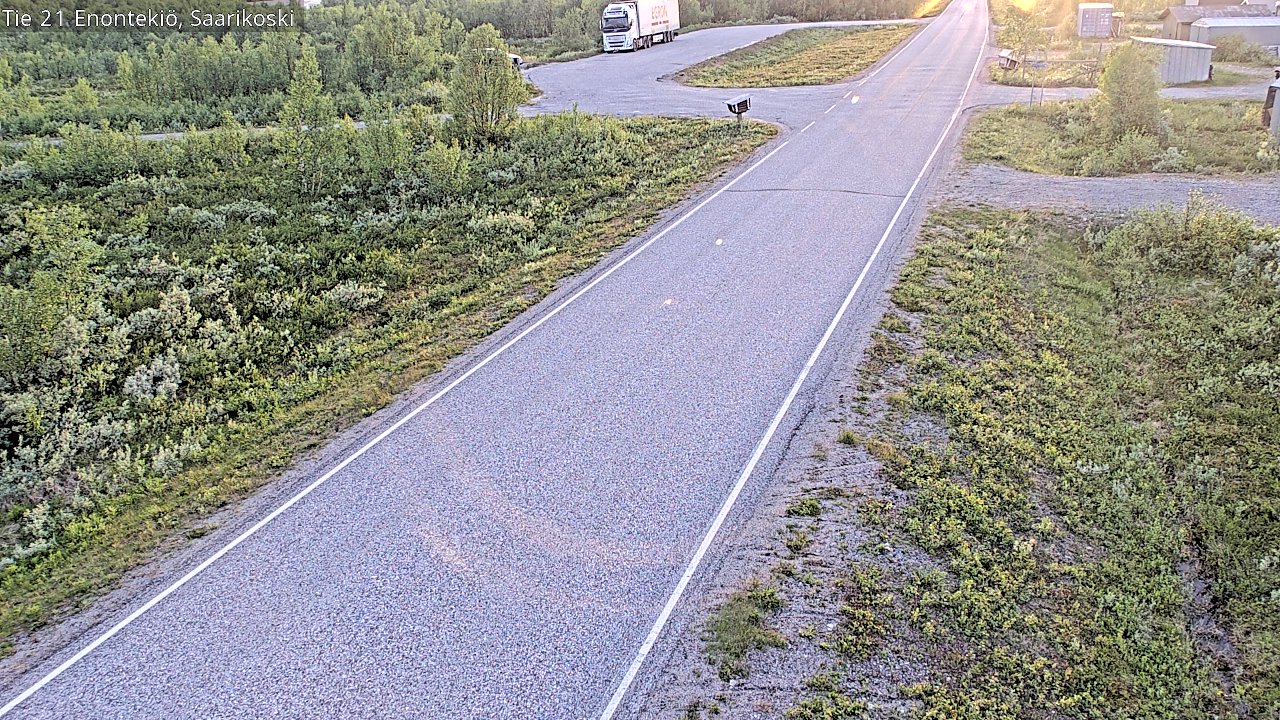 Kelikamerat Kuva Tie 21 Enontekiö, Saarikoski, Enontekiö, Lappi