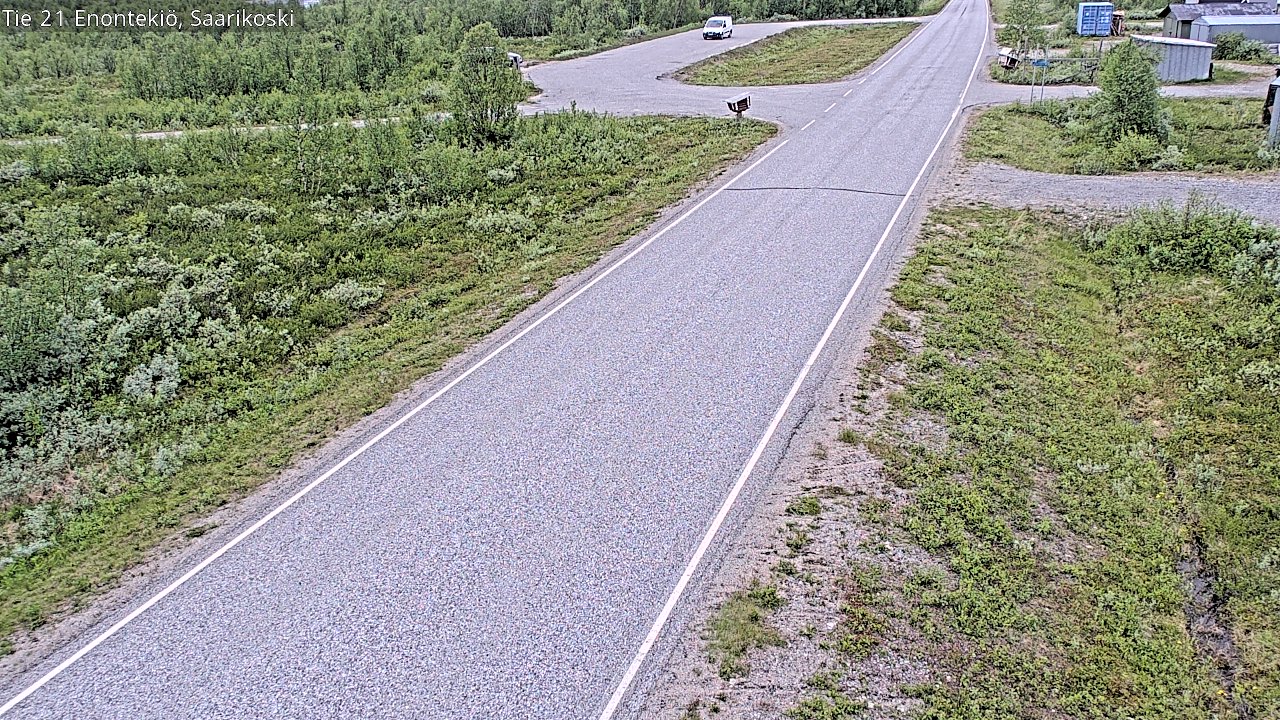 Kelikamerat Kuva Tie 21 Enontekiö, Saarikoski, Enontekiö, Lappi
