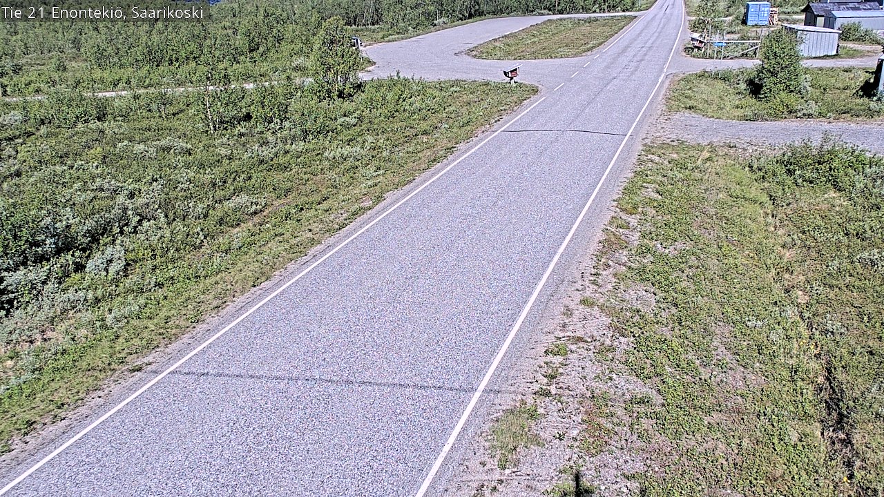 Kelikamerat Kuva Tie 21 Enontekiö, Saarikoski, Enontekiö, Lappi