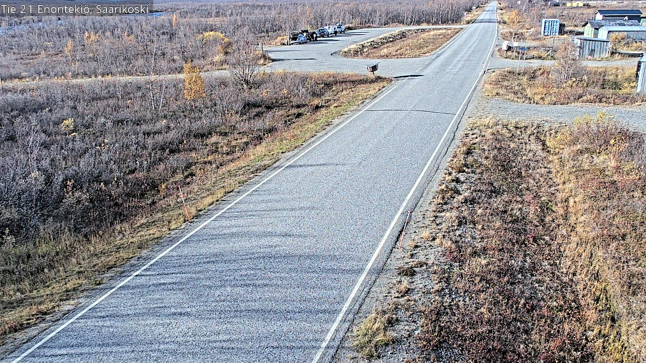 Kelikamerat Kuva Tie 21 Enontekiö, Saarikoski, Enontekiö, Lappi