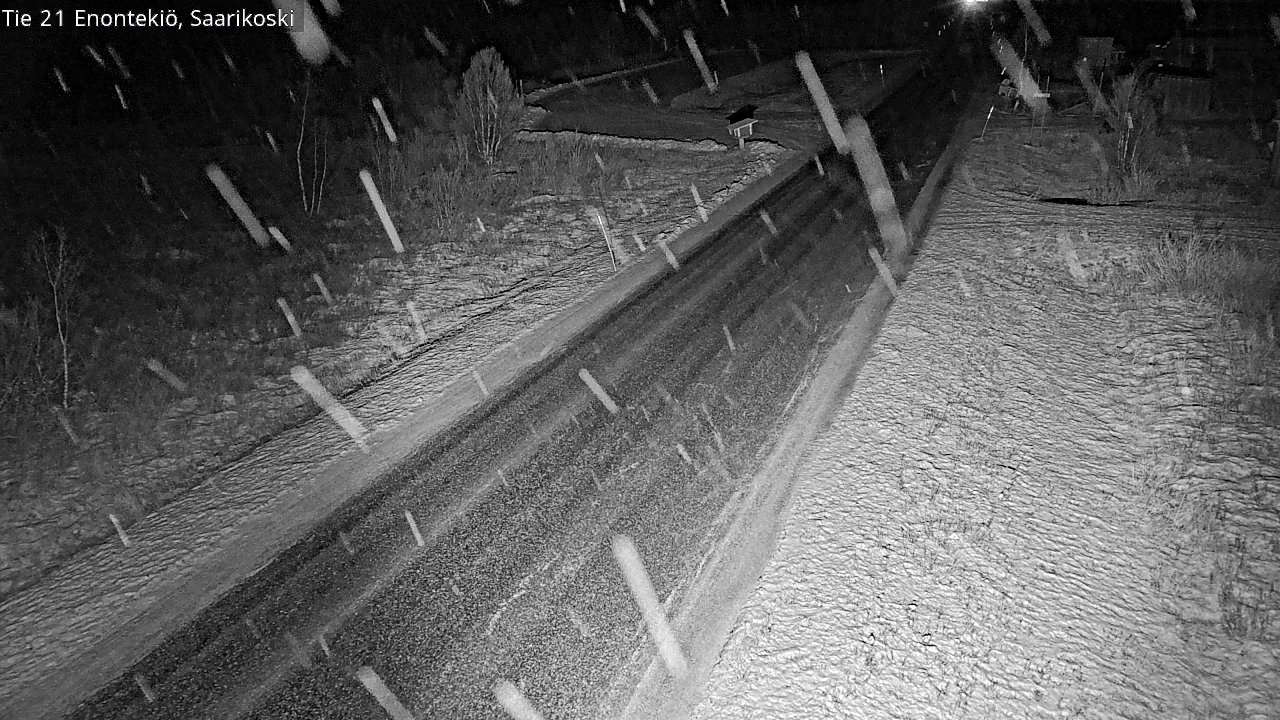 Kelikamerat Kuva Tie 21 Enontekiö, Saarikoski, Enontekiö, Lappi