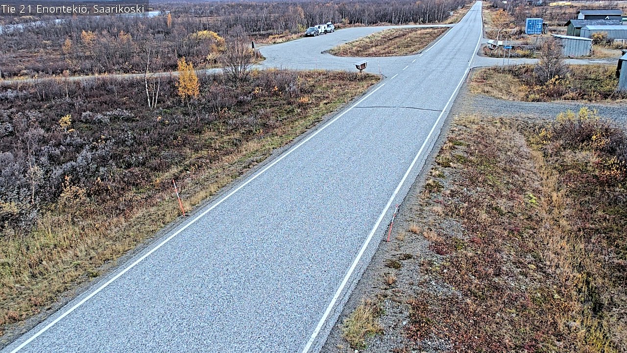 Kelikamerat Kuva Tie 21 Enontekiö, Saarikoski, Enontekiö, Lappi