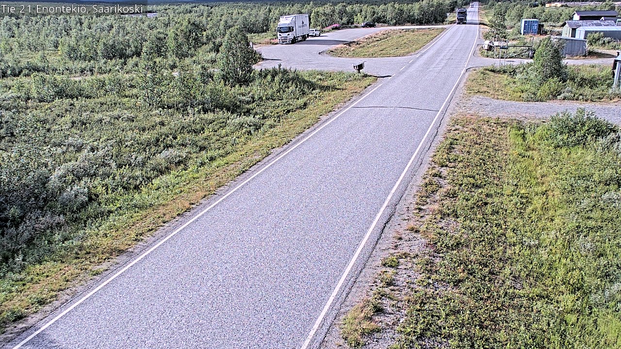 Kelikamerat Kuva Tie 21 Enontekiö, Saarikoski, Enontekiö, Lappi