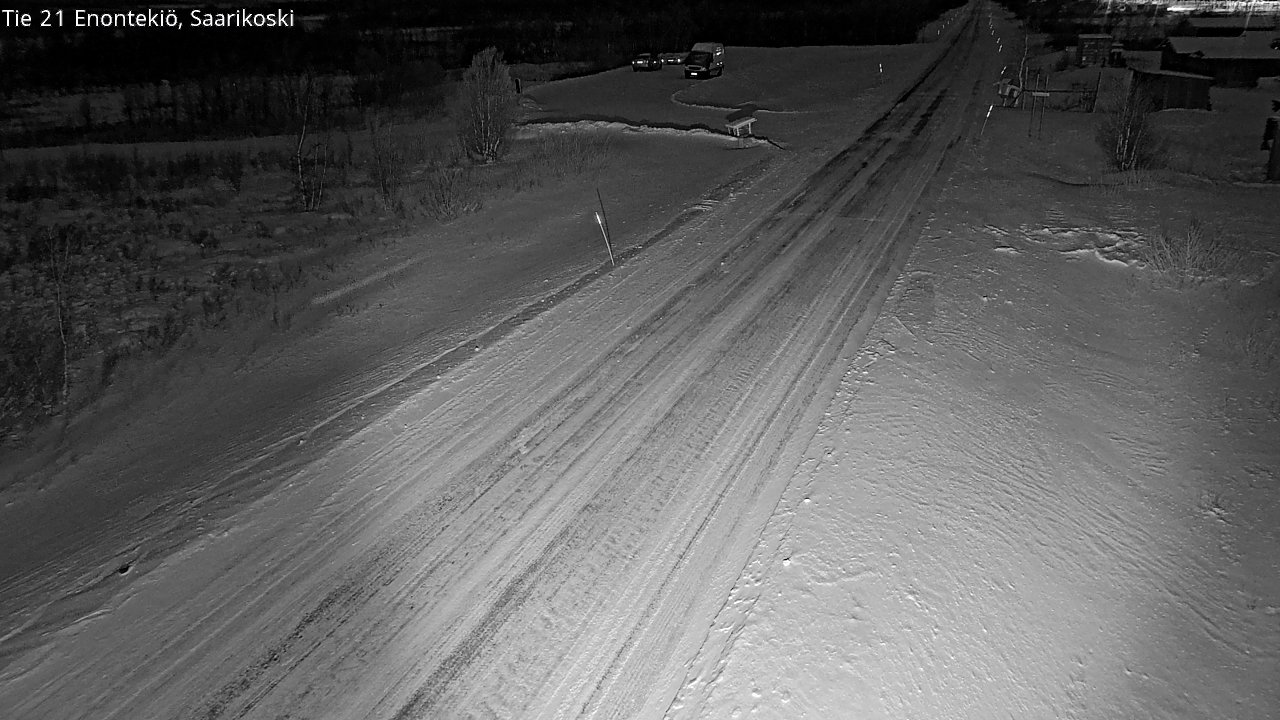 Kelikamerat Kuva Tie 21 Enontekiö, Saarikoski, Enontekiö, Lappi