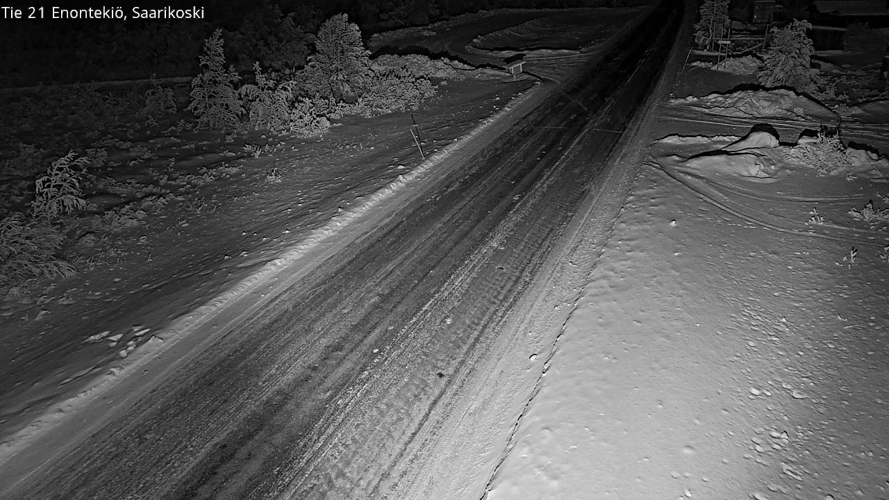 Kelikamerat Kuva Tie 21 Enontekiö, Saarikoski, Enontekiö, Lappi