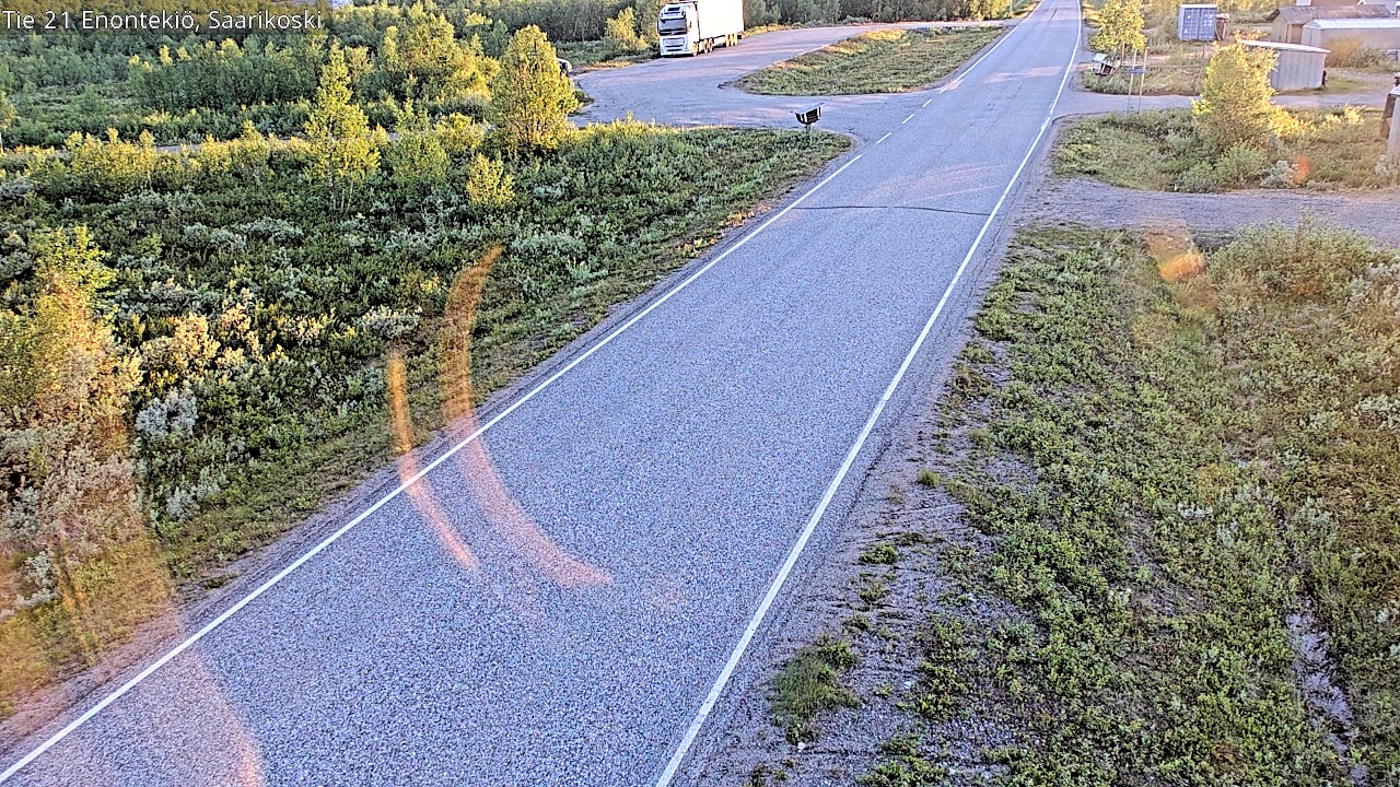Kelikamerat Kuva Tie 21 Enontekiö, Saarikoski, Enontekiö, Lappi