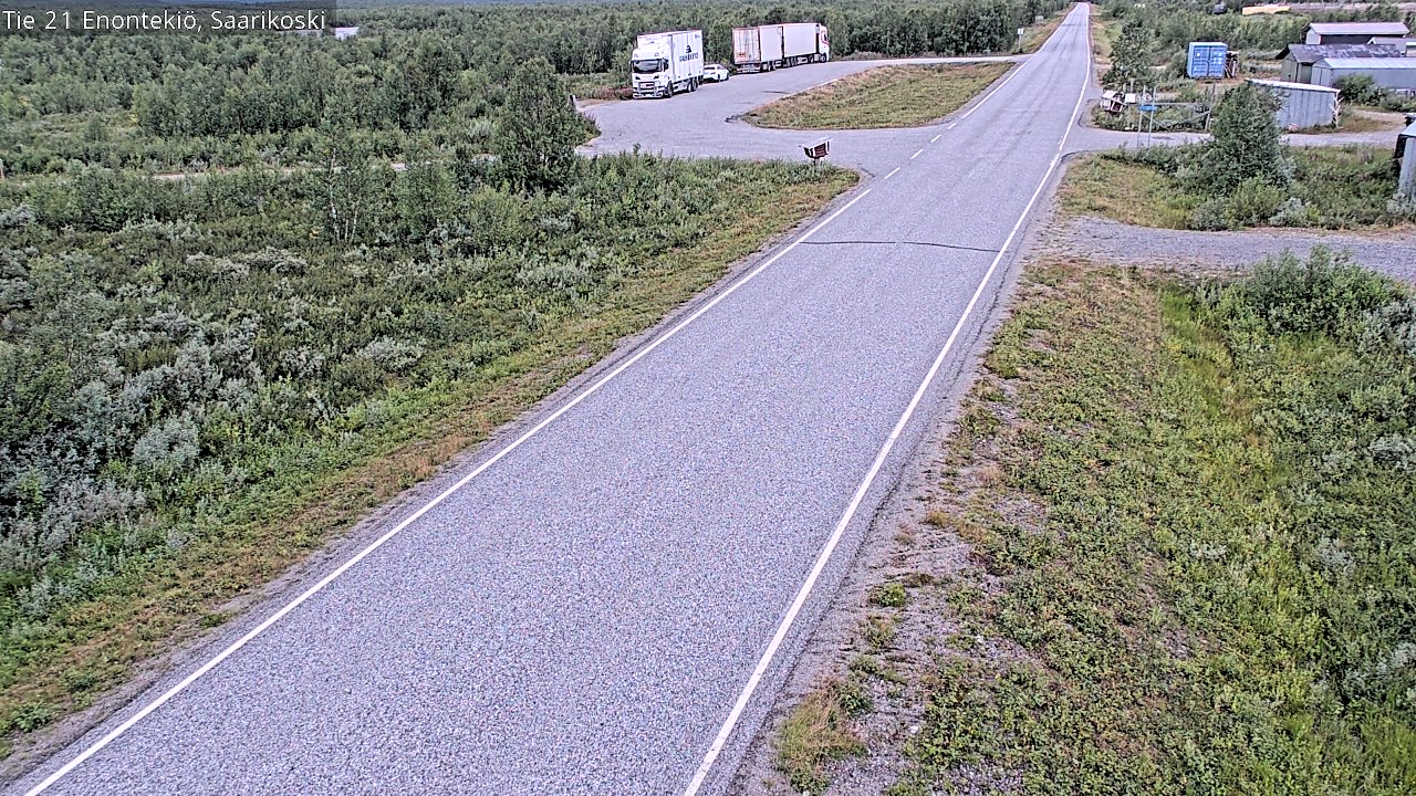 Kelikamerat Kuva Tie 21 Enontekiö, Saarikoski, Enontekiö, Lappi