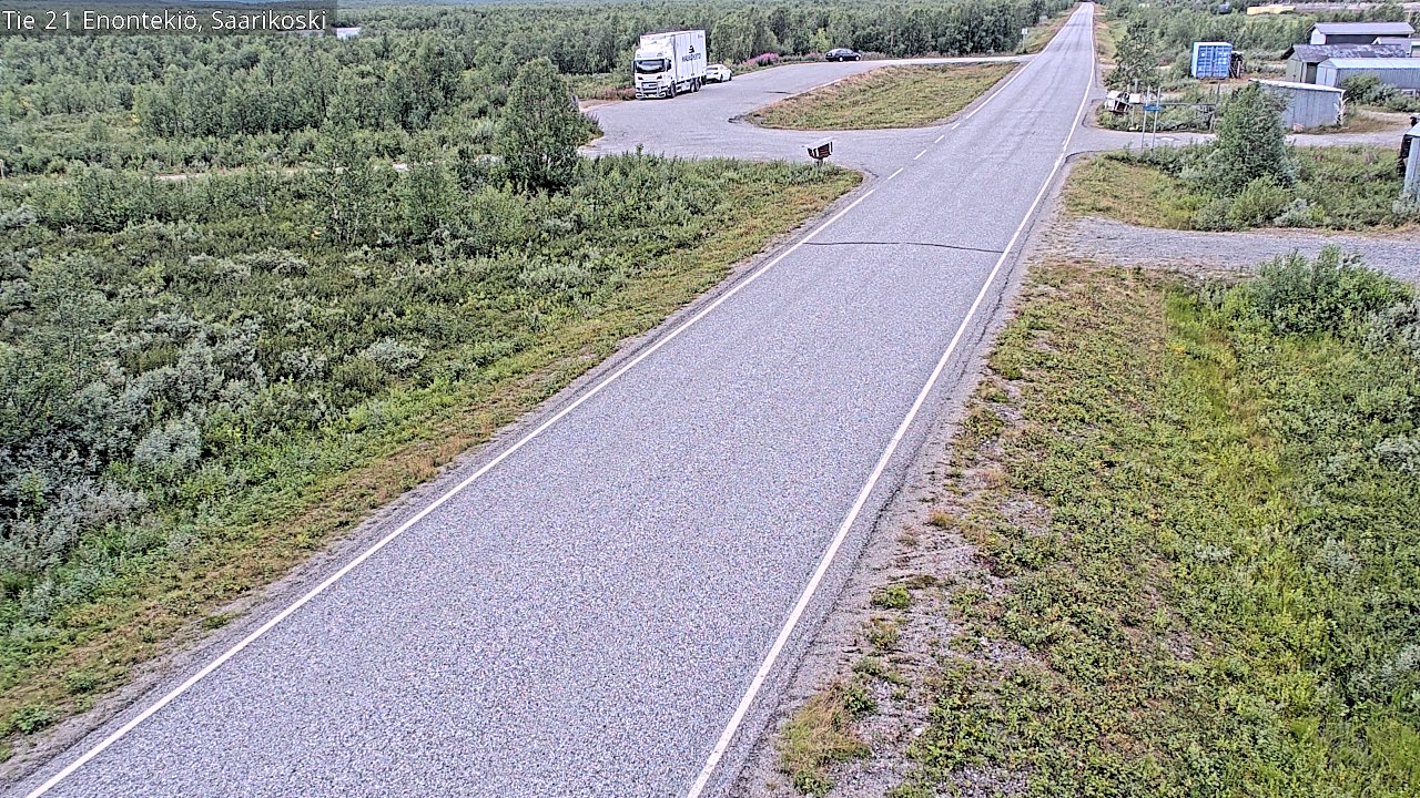 Kelikamerat Kuva Tie 21 Enontekiö, Saarikoski, Enontekiö, Lappi