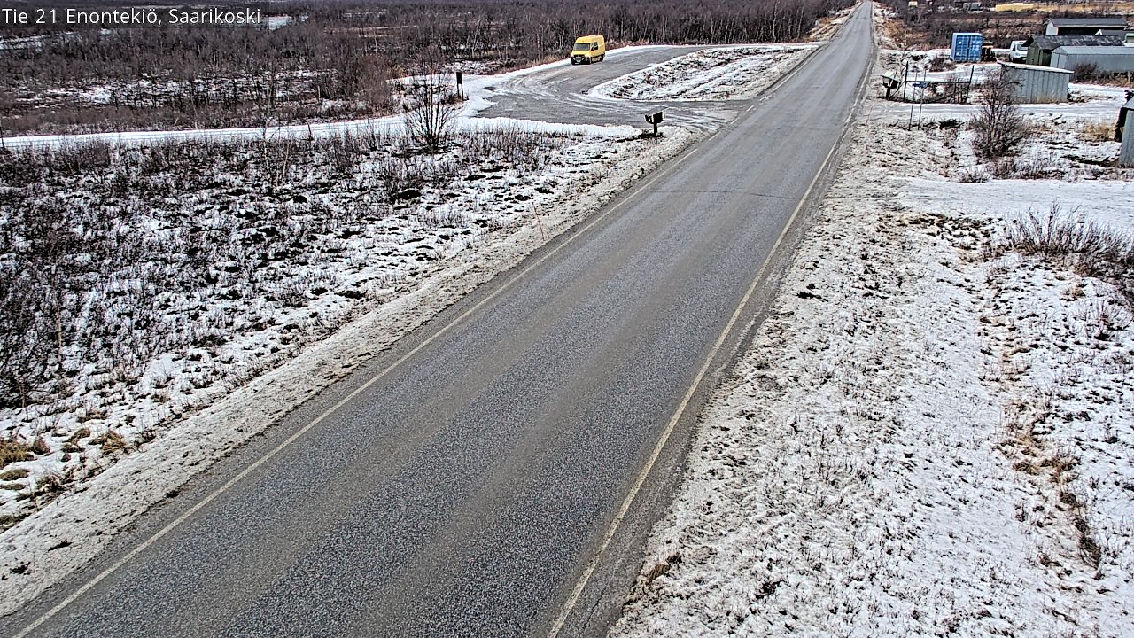 Kelikamerat Kuva Tie 21 Enontekiö, Saarikoski, Enontekiö, Lappi