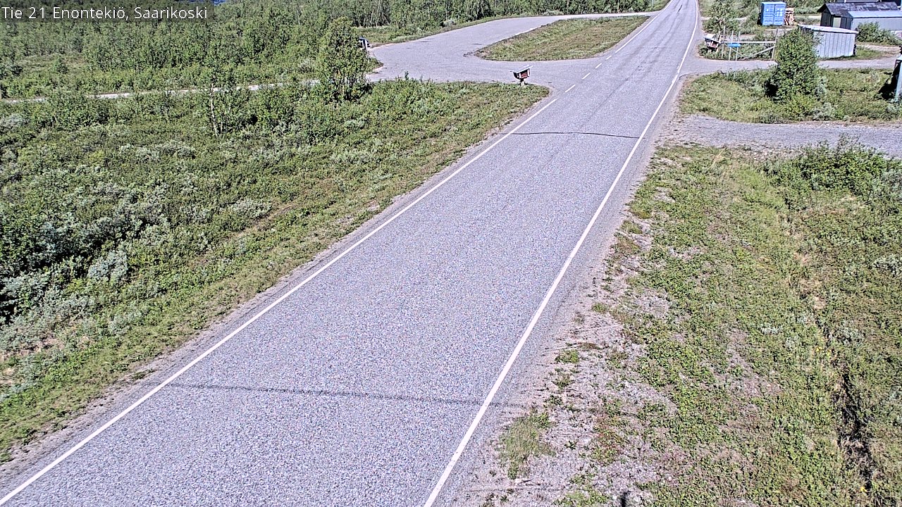 Kelikamerat Kuva Tie 21 Enontekiö, Saarikoski, Enontekiö, Lappi