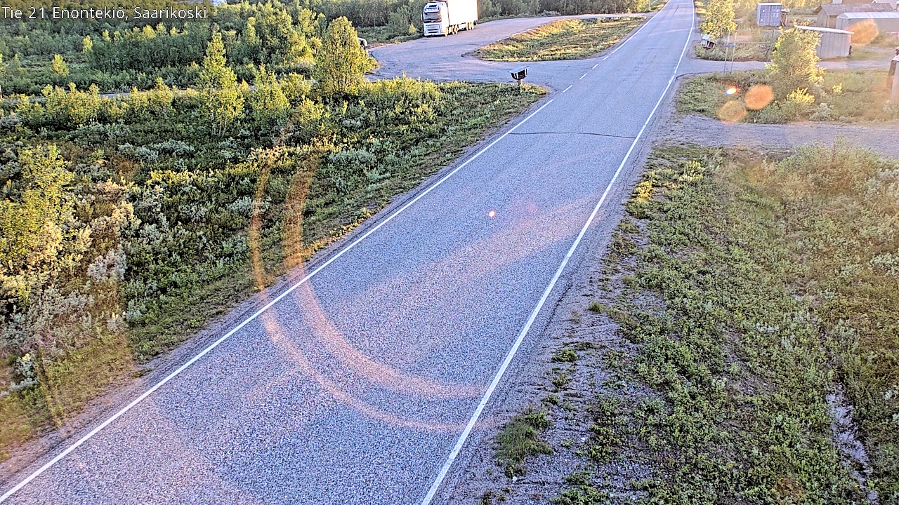 Kelikamerat Kuva Tie 21 Enontekiö, Saarikoski, Enontekiö, Lappi
