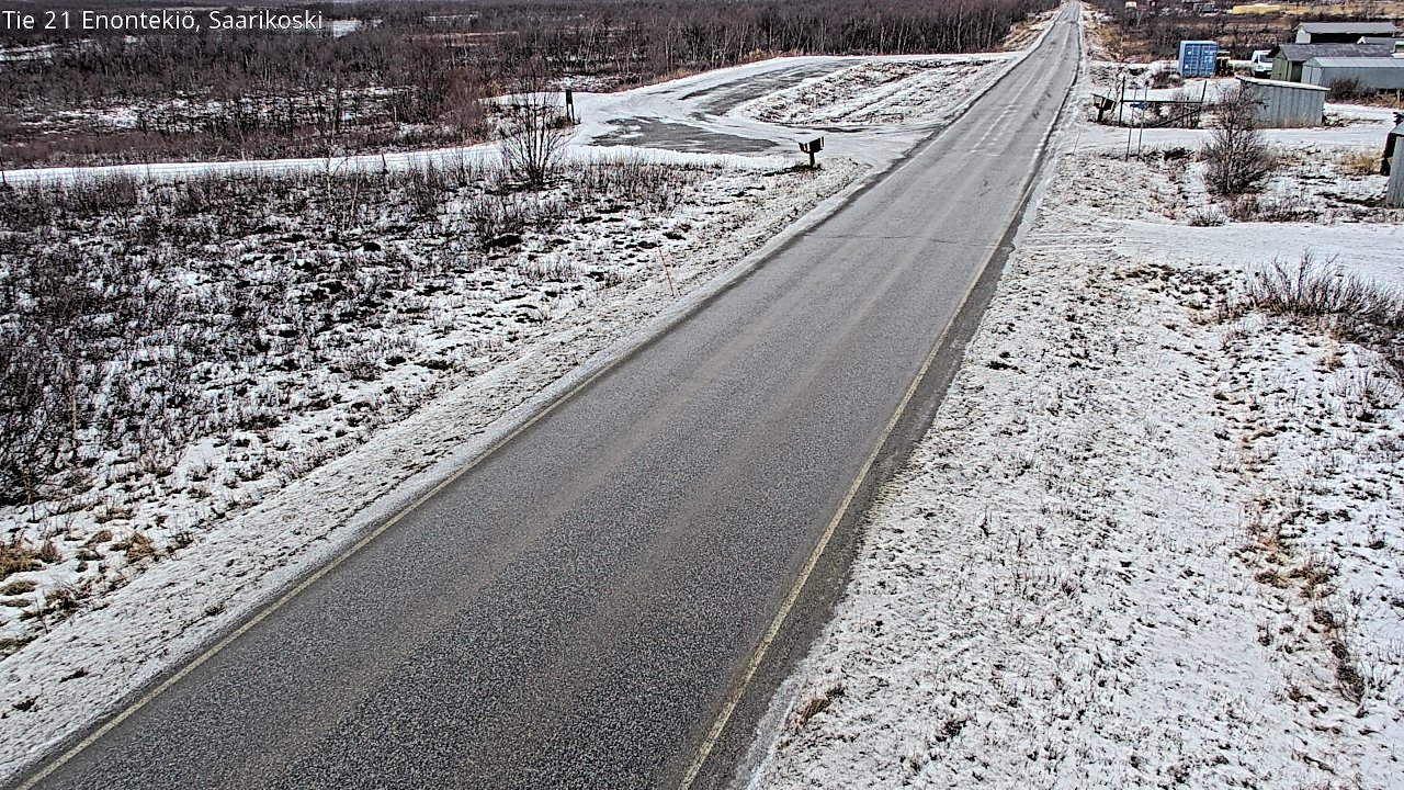 Kelikamerat Kuva Tie 21 Enontekiö, Saarikoski, Enontekiö, Lappi