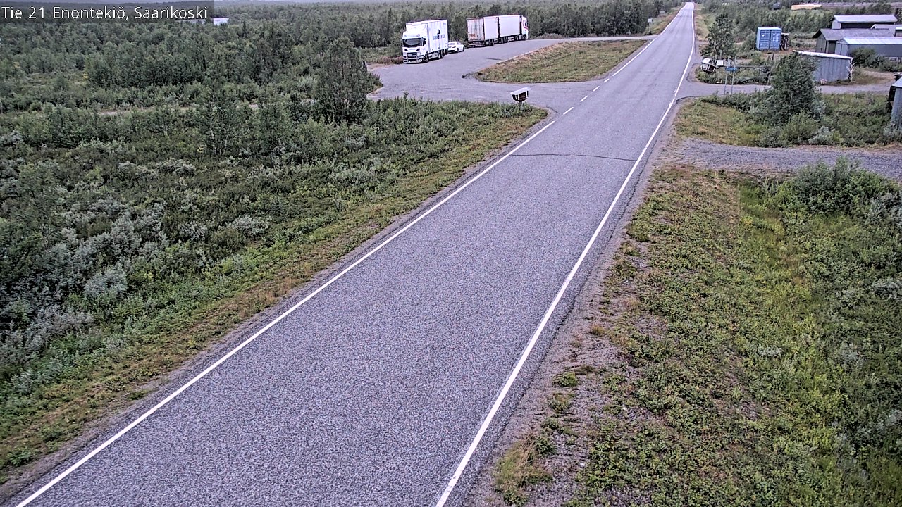 Kelikamerat Kuva Tie 21 Enontekiö, Saarikoski, Enontekiö, Lappi