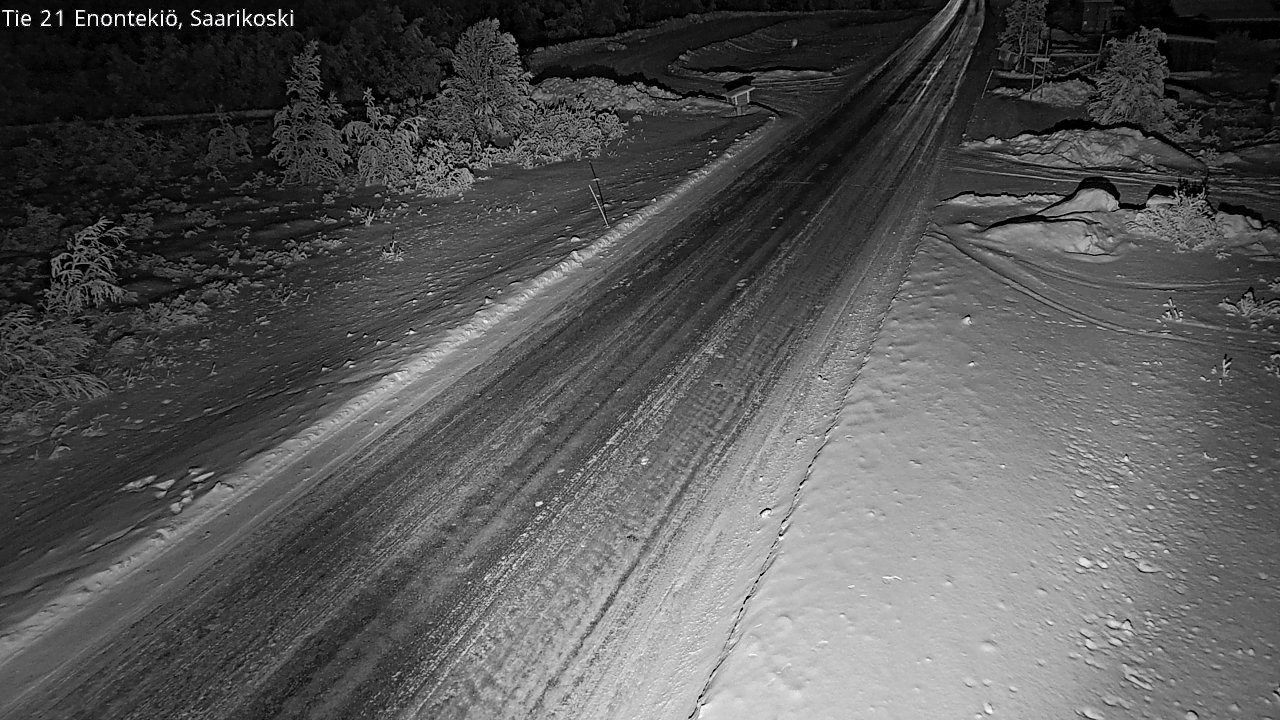 Kelikamerat Kuva Tie 21 Enontekiö, Saarikoski, Enontekiö, Lappi