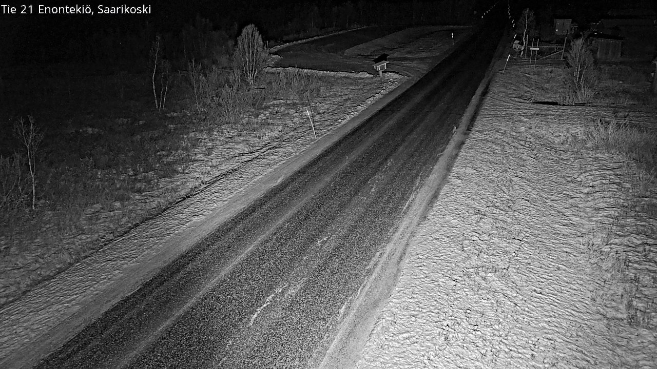 Kelikamerat Kuva Tie 21 Enontekiö, Saarikoski, Enontekiö, Lappi