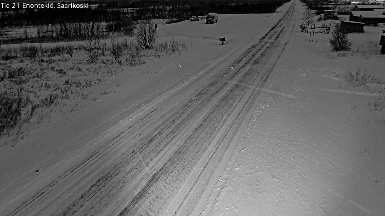 Kelikamerat Kuva Tie 21 Enontekiö, Saarikoski, Enontekiö, Lappi