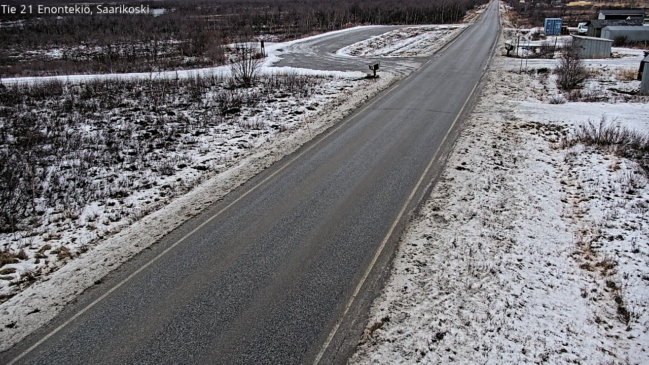 Kelikamerat Kuva Tie 21 Enontekiö, Saarikoski, Enontekiö, Lappi