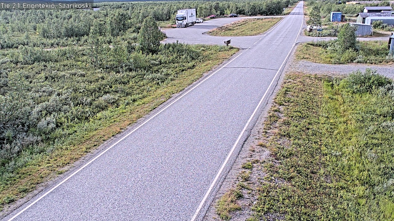 Kelikamerat Kuva Tie 21 Enontekiö, Saarikoski, Enontekiö, Lappi
