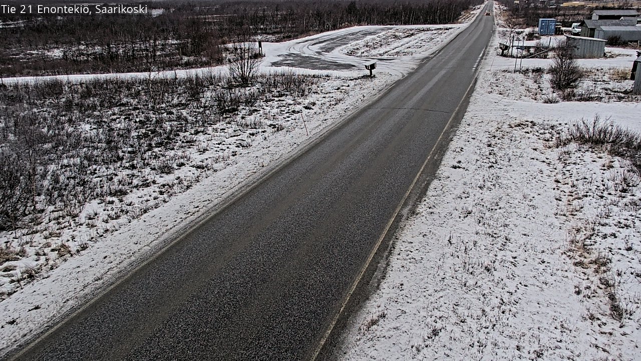 Kelikamerat Kuva Tie 21 Enontekiö, Saarikoski, Enontekiö, Lappi